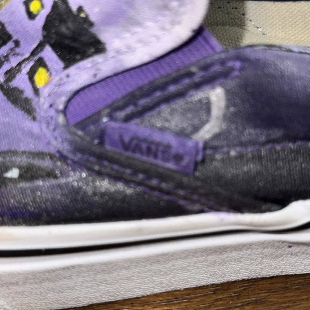 Vans custom hand painted men’s size 10 signed PJ 23 green ghost on skateboard - Picture 13 of 13